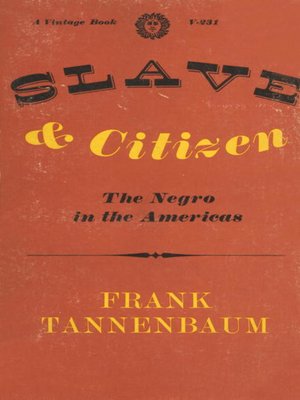 cover image of Slave and Citizen